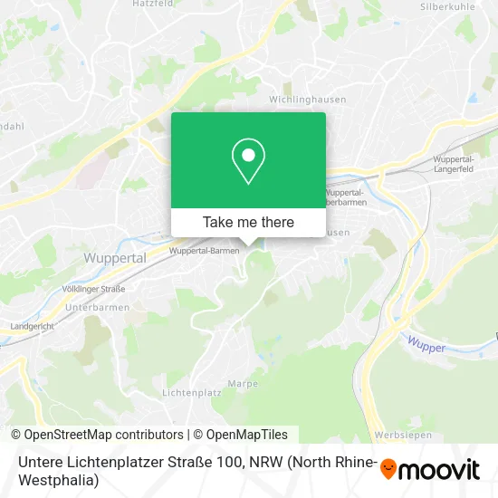 Карта Untere Lichtenplatzer Straße 100