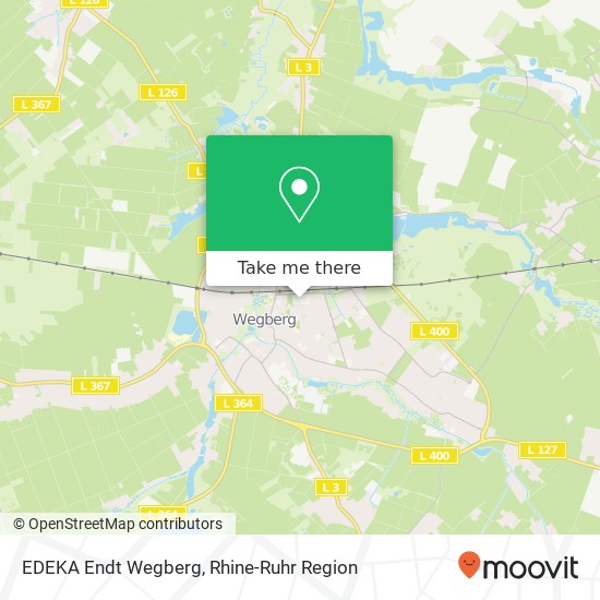 Карта EDEKA Endt Wegberg