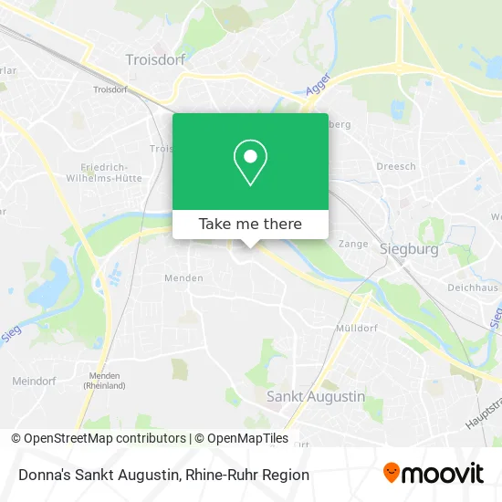 Карта Donna's Sankt Augustin
