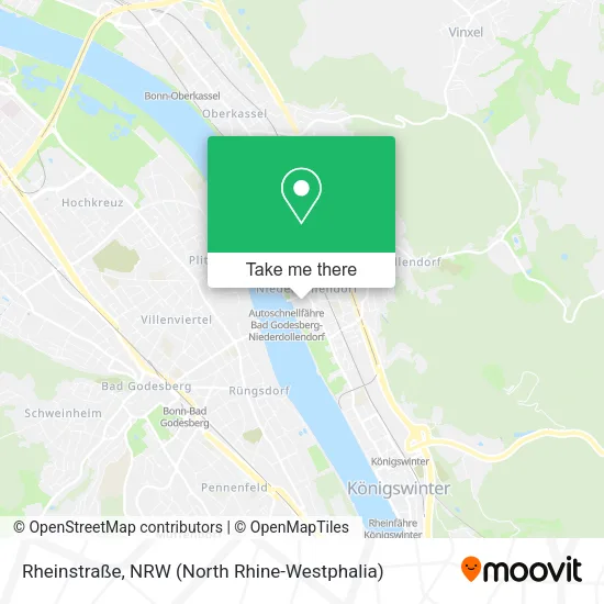 Карта Rheinstraße