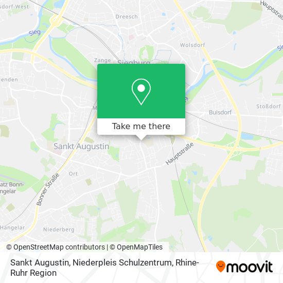 Sankt Augustin, Niederpleis Schulzentrum map