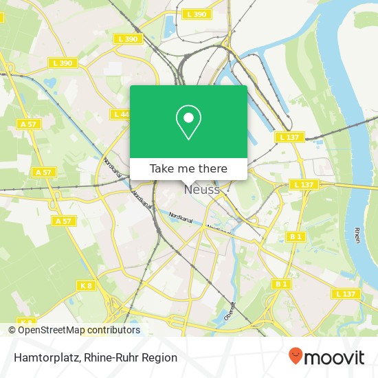 Hamtorplatz map