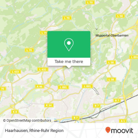 Карта Haarhausen