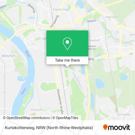 Карта Kurtekottenweg