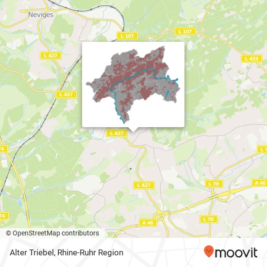 Alter Triebel map