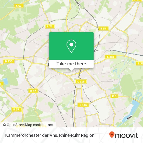 Kammerorchester der Vhs map