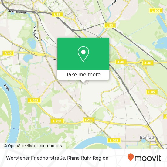 Werstener Friedhofstraße map