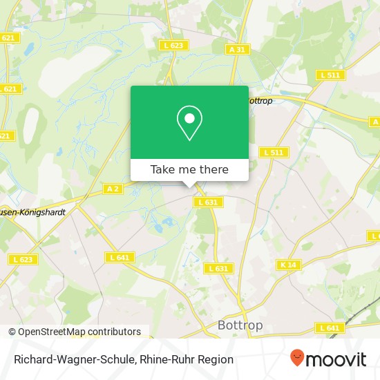 Richard-Wagner-Schule map