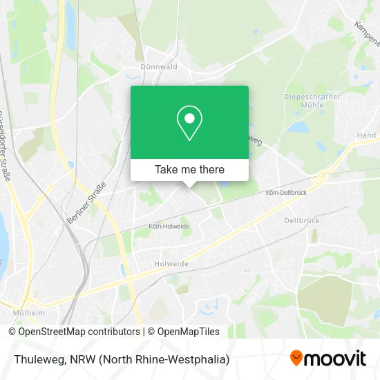Карта Thuleweg