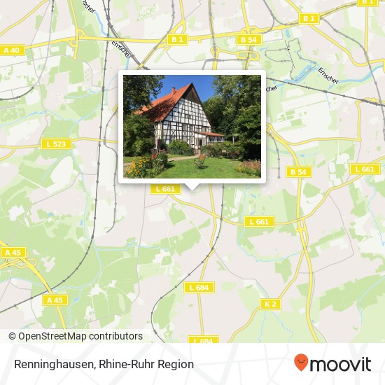 Renninghausen map