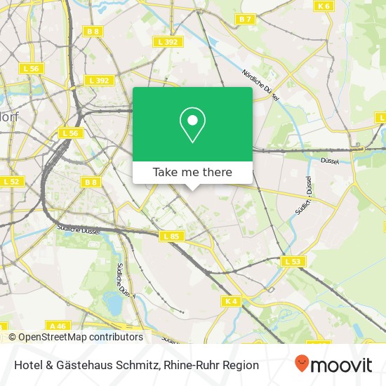 Hotel & Gästehaus Schmitz map