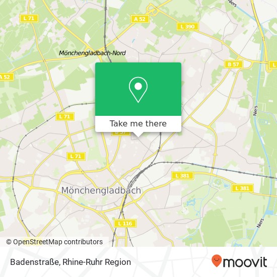 Badenstraße map
