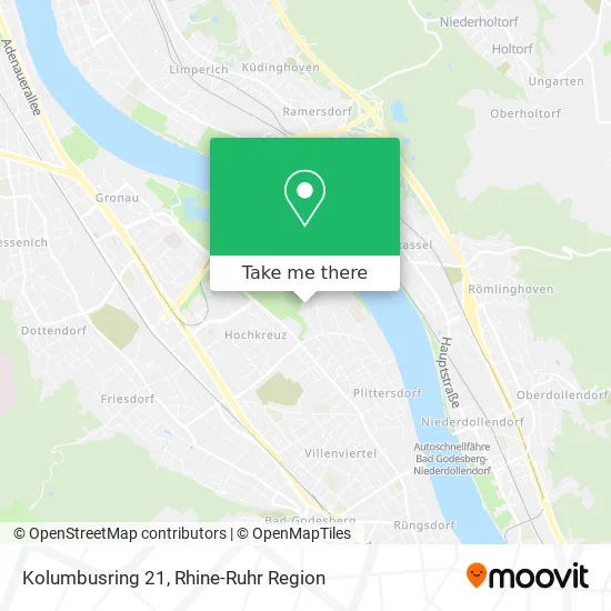 Карта Kolumbusring 21