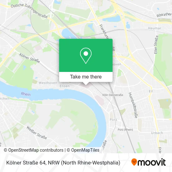 Карта Kölner Straße 64