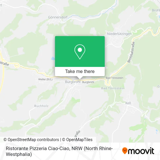 Карта Ristorante Pizzeria Ciao-Ciao