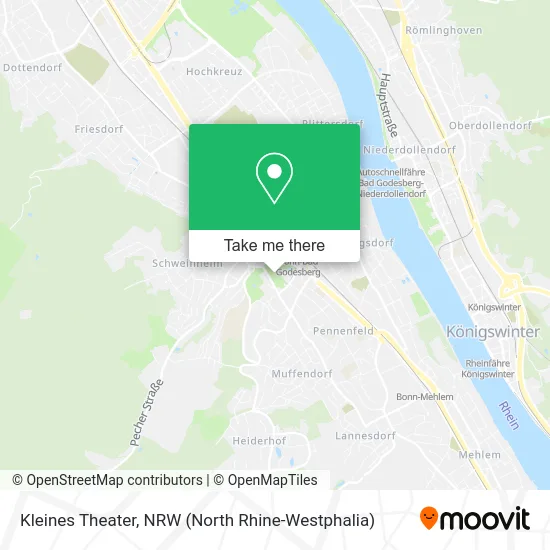 Kleines Theater map