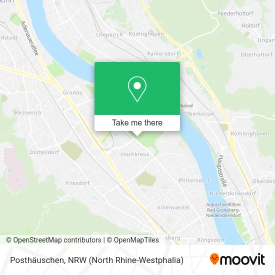 Карта Posthäuschen