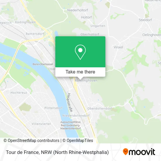 Карта Tour de France