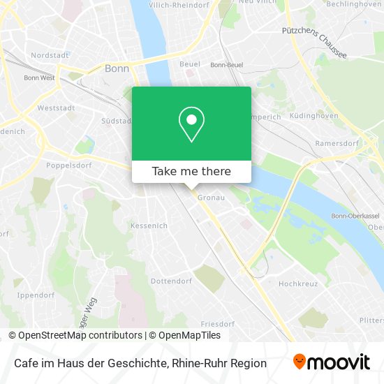 Cafe im Haus der Geschichte map