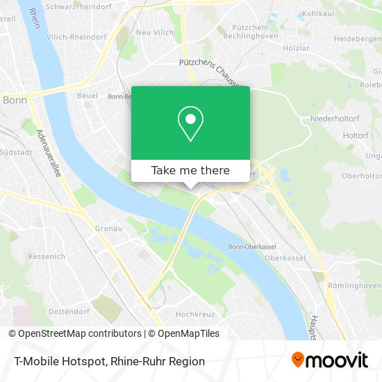 T-Mobile Hotspot map