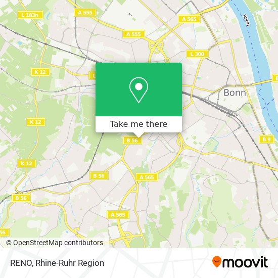 RENO map