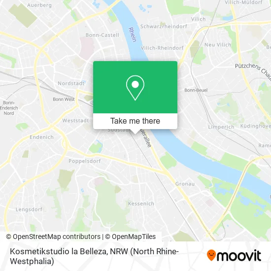 Kosmetikstudio la Belleza map