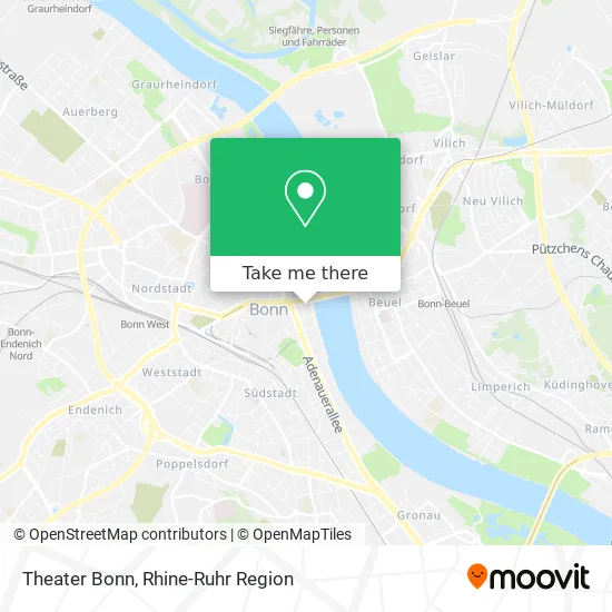 Карта Theater Bonn