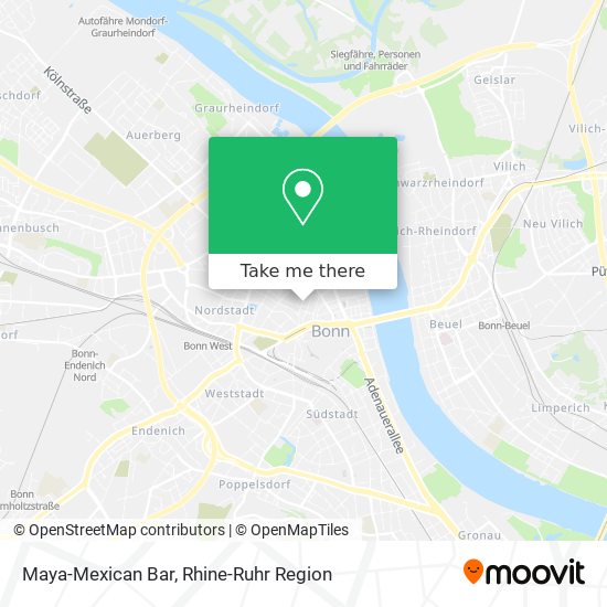 Maya-Mexican Bar map