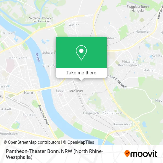 Pantheon-Theater Bonn map