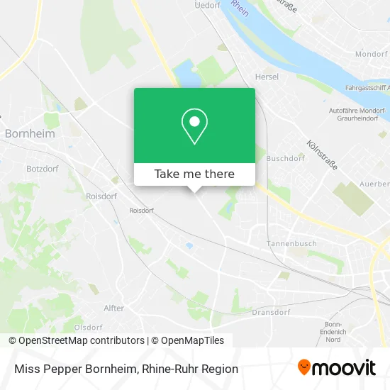Miss Pepper Bornheim map