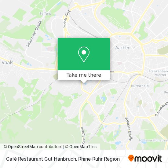 Café Restaurant Gut Hanbruch map