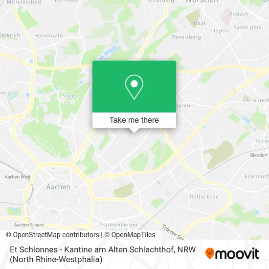 Карта Et Schlonnes - Kantine am Alten Schlachthof