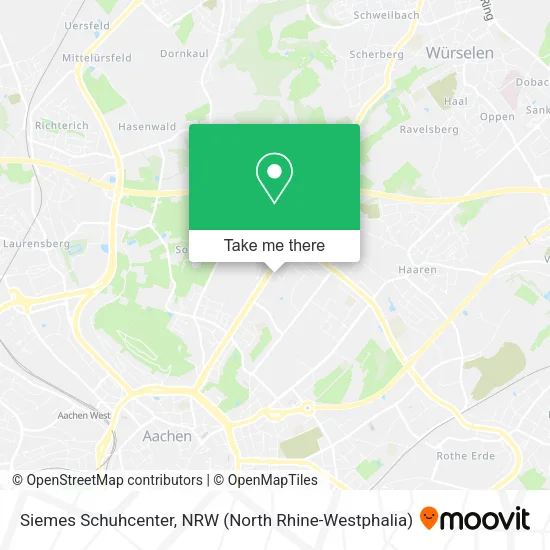 Siemes Schuhcenter map
