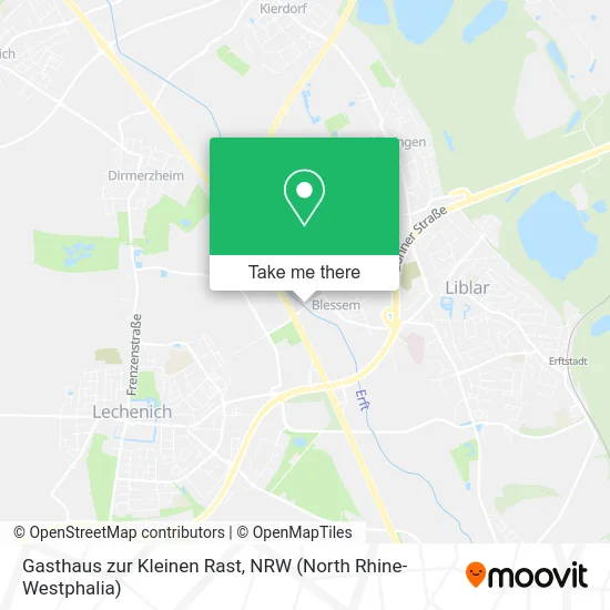 Карта Gasthaus zur Kleinen Rast