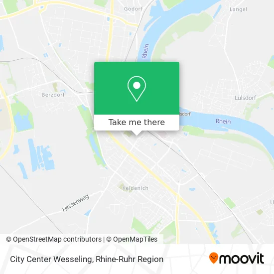 Карта City Center Wesseling
