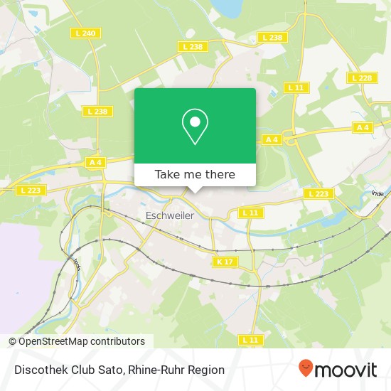 Discothek Club Sato map