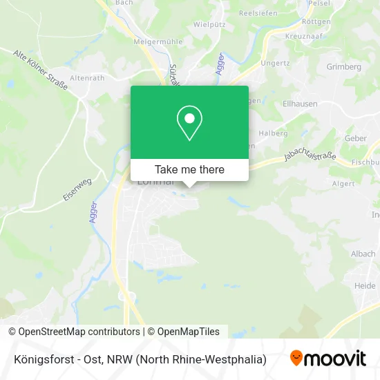 Königsforst - Ost map
