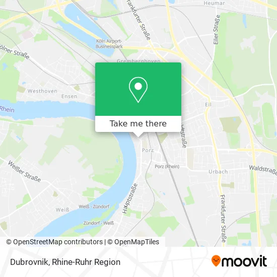 Карта Dubrovnik