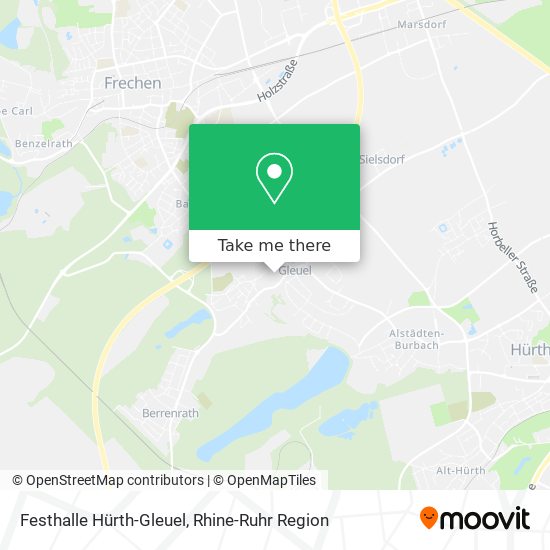 Festhalle Hürth-Gleuel map