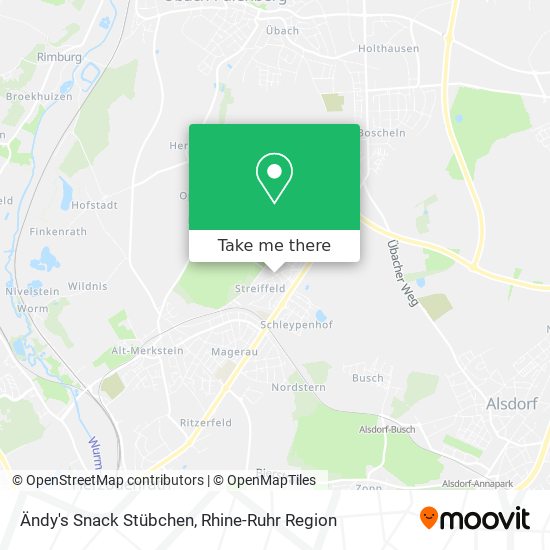 Ändy's Snack Stübchen map