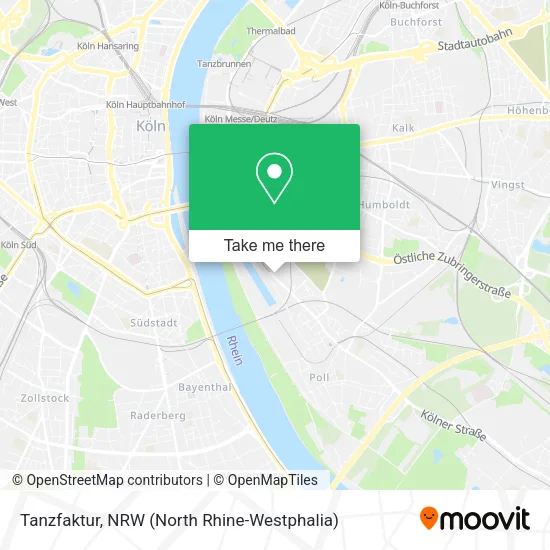 Карта Tanzfaktur