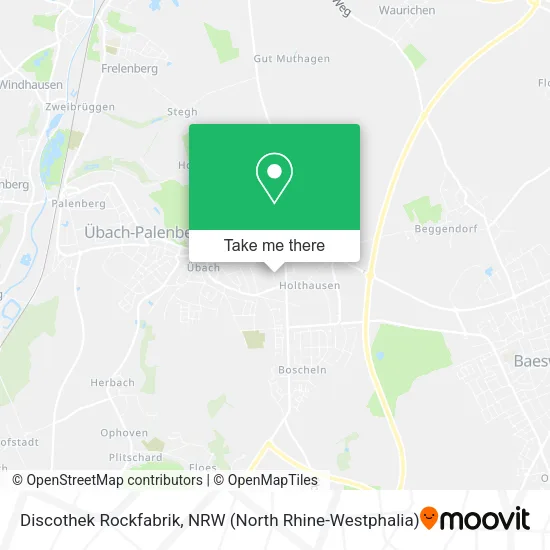 Карта Discothek Rockfabrik