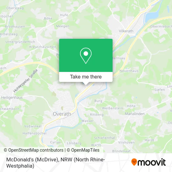 Карта McDonald's (McDrive)