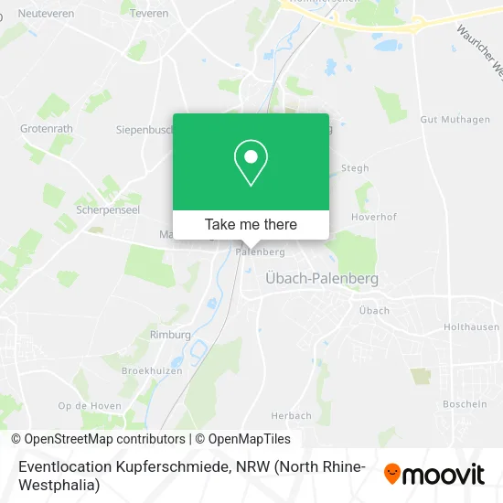 Карта Eventlocation Kupferschmiede