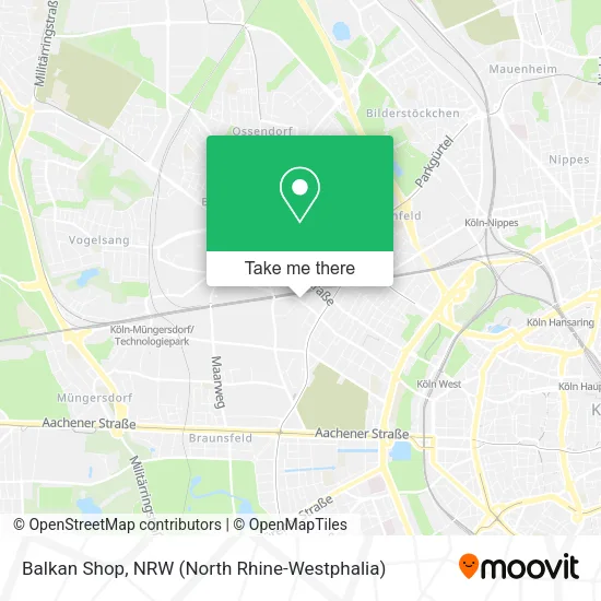 Карта Balkan Shop