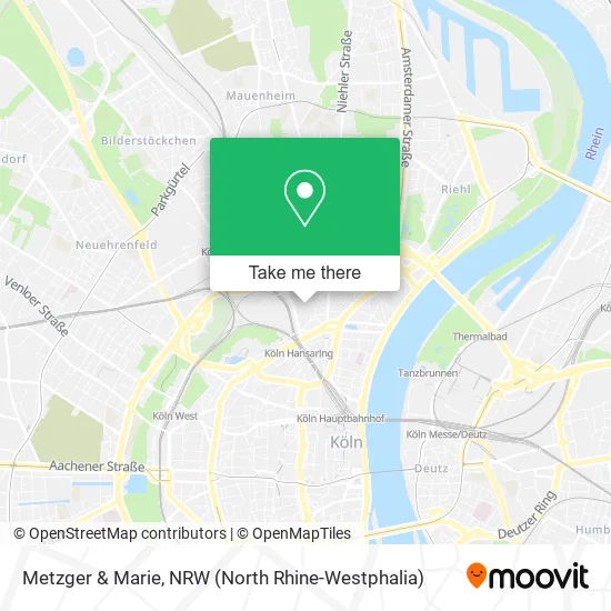 Карта Metzger & Marie