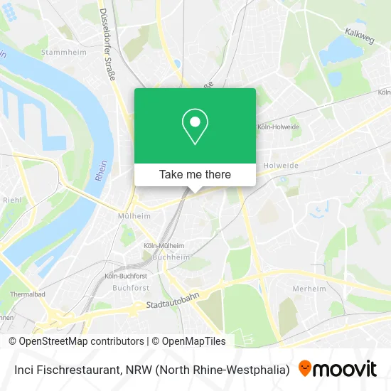 Inci Fischrestaurant map