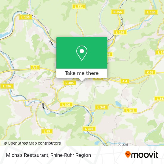 Micha's Restaurant map