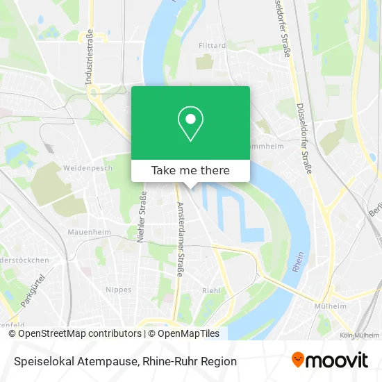 Карта Speiselokal Atempause