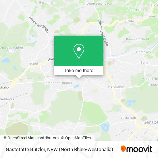 Карта Gaststatte Butzler